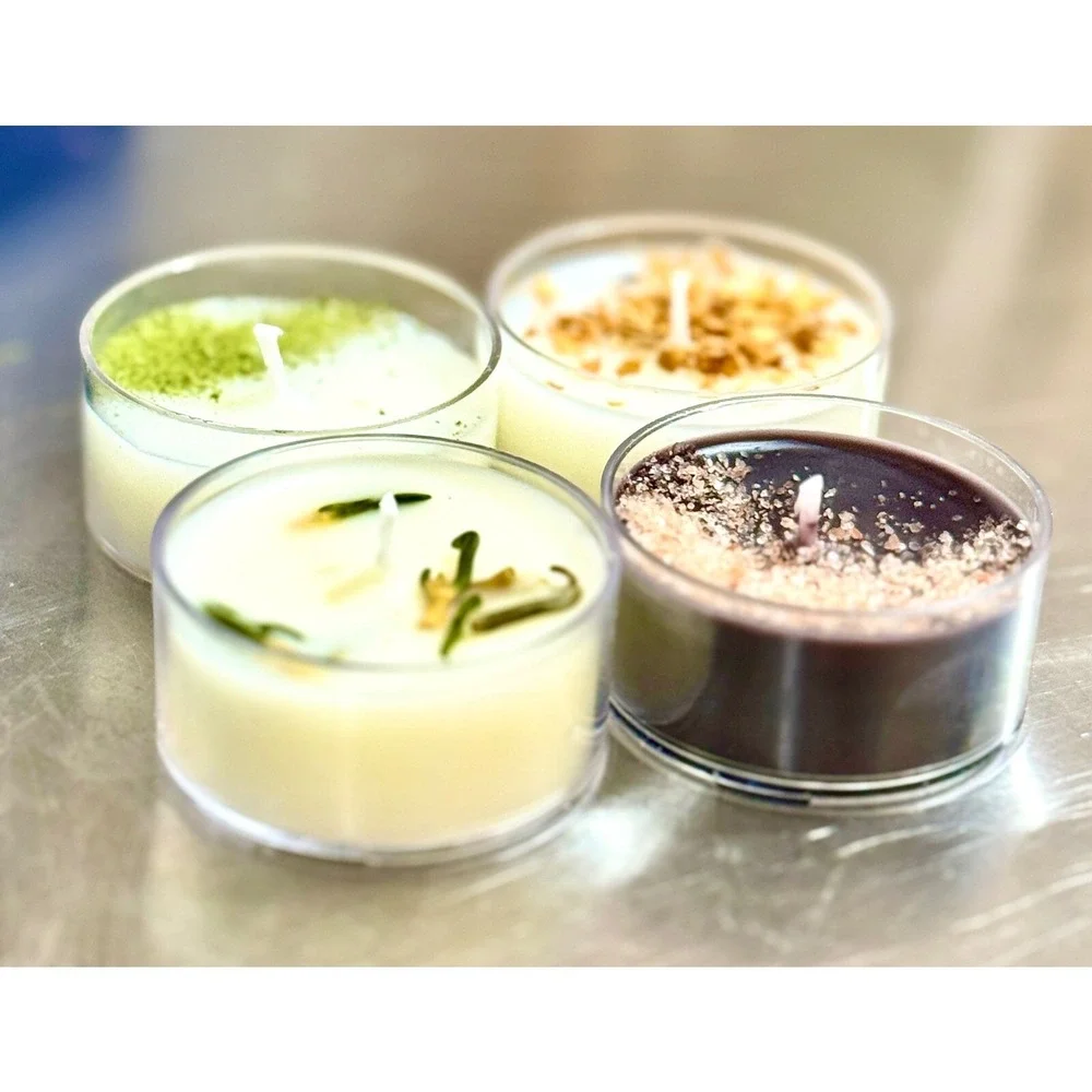 Aromatherapy Organic Candles Set of 4‎ Scented Candles Decorative Candles Gift